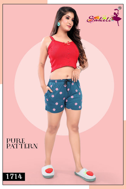 1714 Twinkle Saheli Pc Women Shorts Wholesale Price