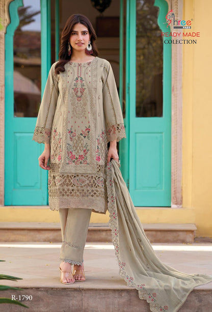 R 1790 Shree Fabs Pakistani Salwar Suits Exporter