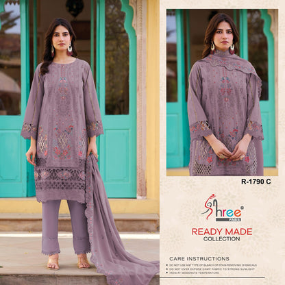 R 1790 Shree Fabs Pakistani Salwar Suits Exporter
