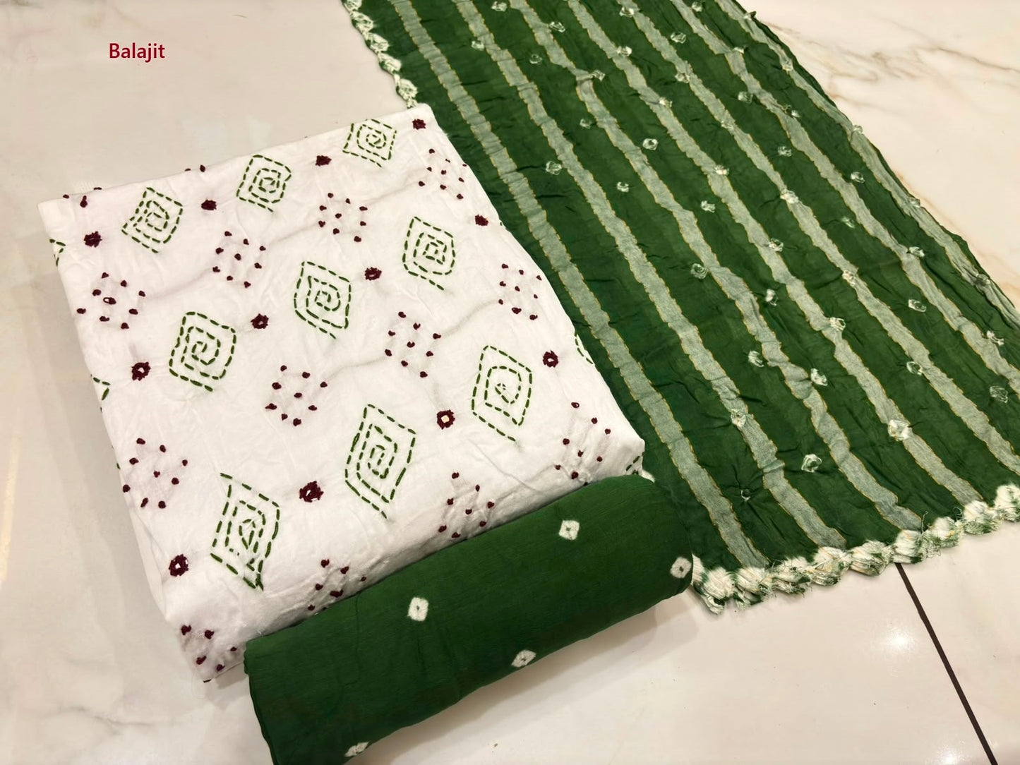 1807 White Special Vol 4 Balajit Satin Salwar Suits Wholesaler