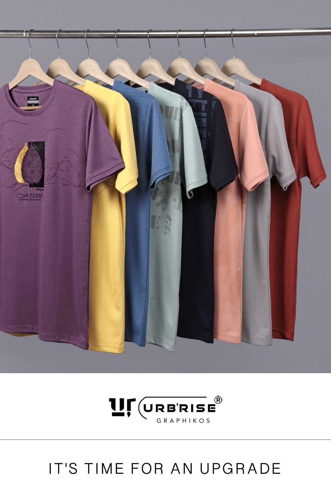 180 Gsm Style No 1159-1166 Urbanrise Canvas Interlock Mens Tshirts Supplier Ahmedabad