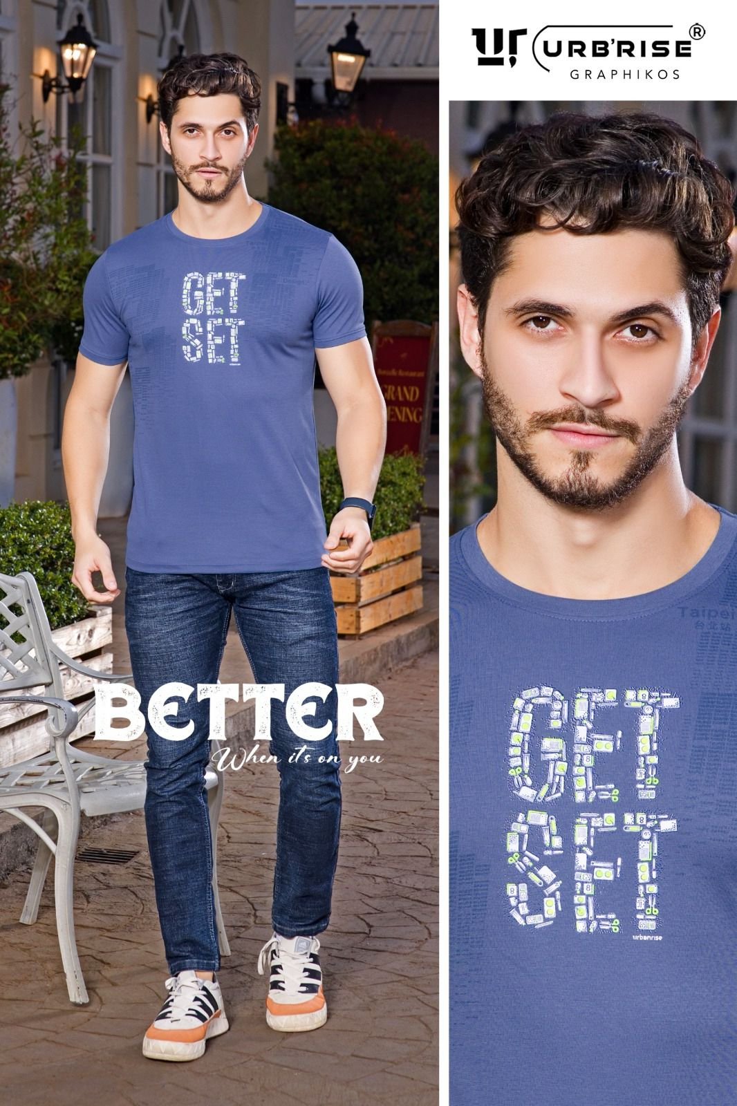 180 Gsm Style No 1159-1166 Urbanrise Canvas Interlock Mens Tshirts Supplier Ahmedabad