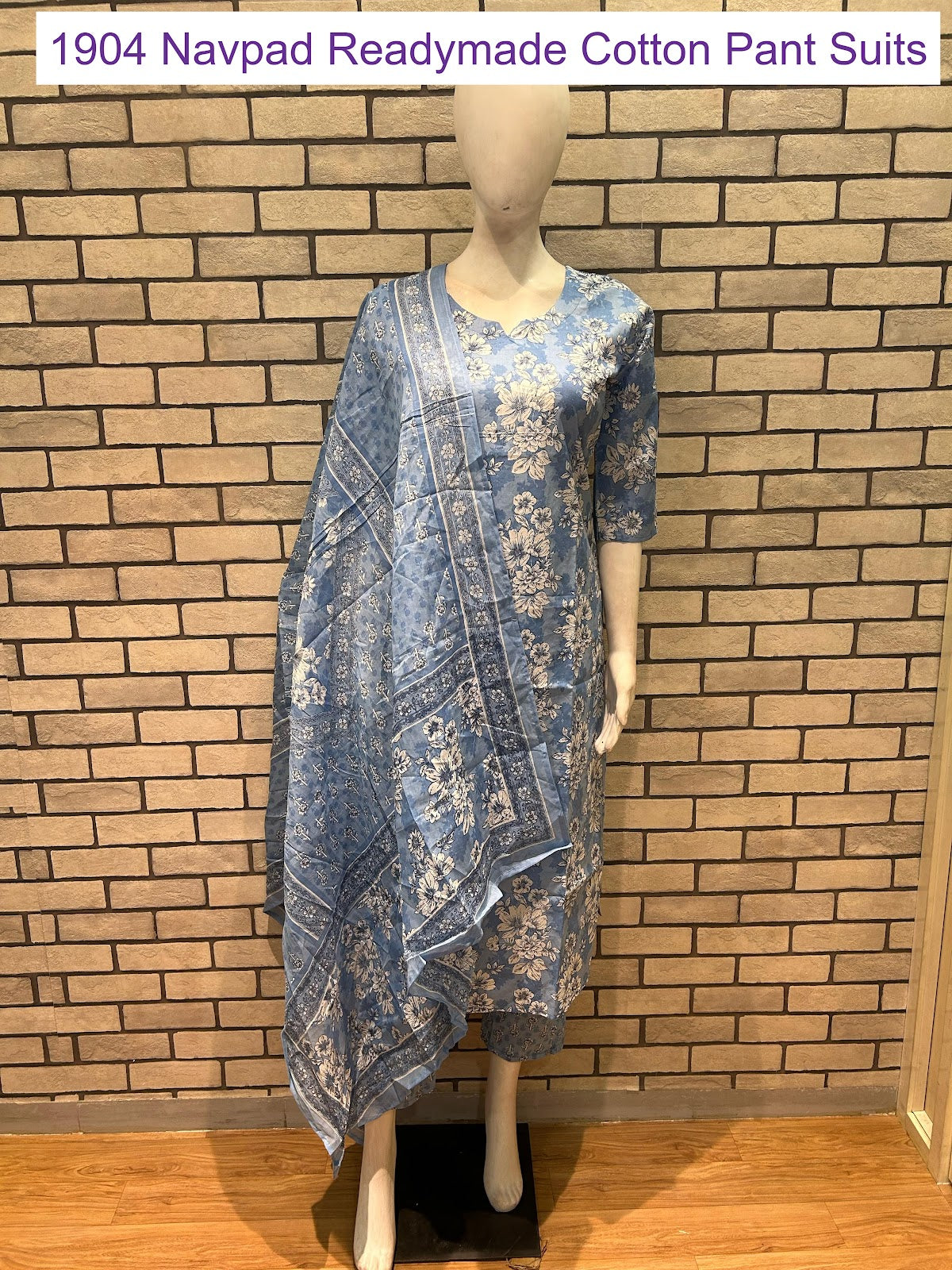 1904 Navpad Readymade Cotton Pant Suits Manufacturer