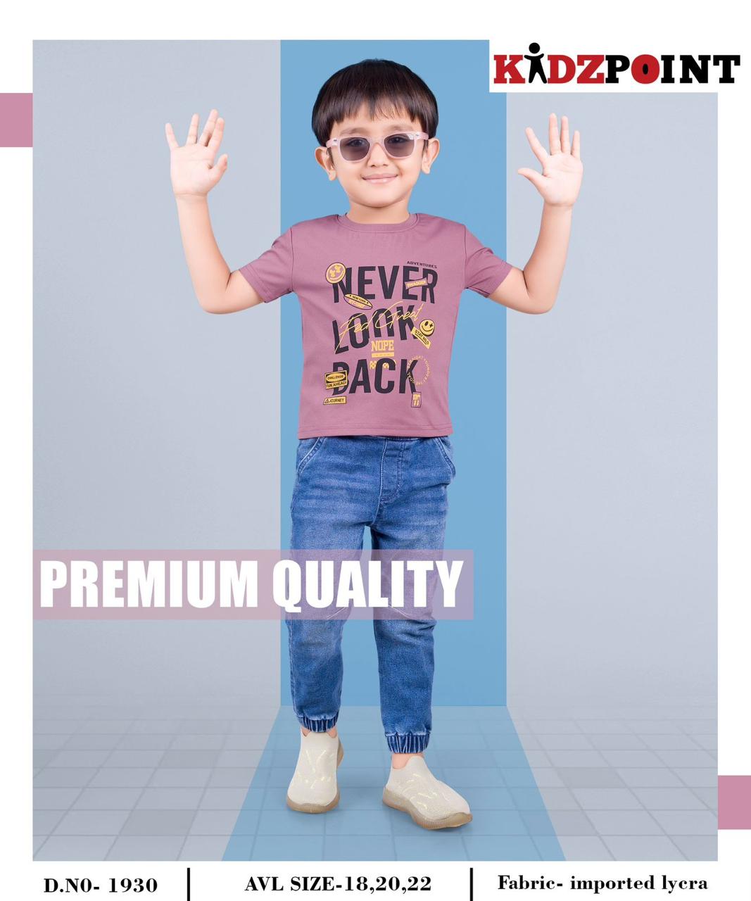 1930 Kidzpoint Imported Boys Tshirt Exporter Gujarat