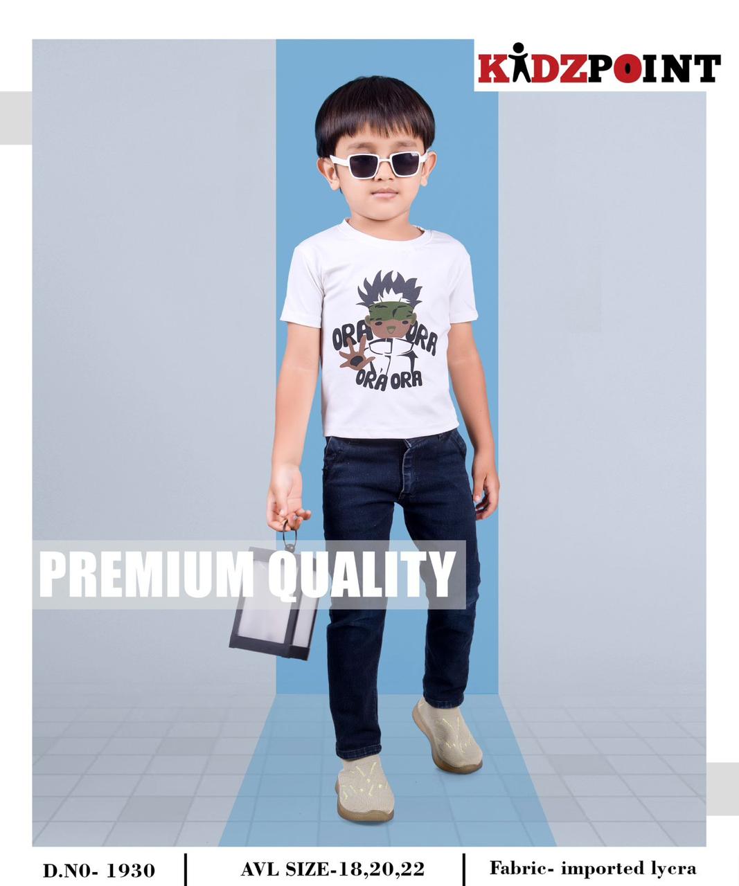 1930 Kidzpoint Imported Boys Tshirt Exporter Gujarat