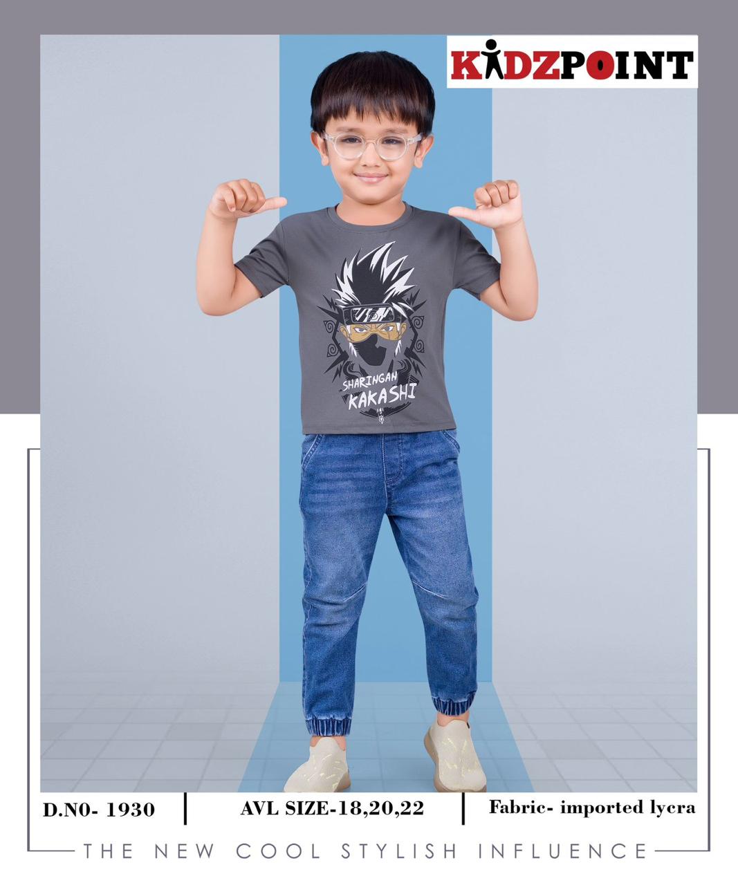 1930 Kidzpoint Imported Boys Tshirt Exporter Gujarat