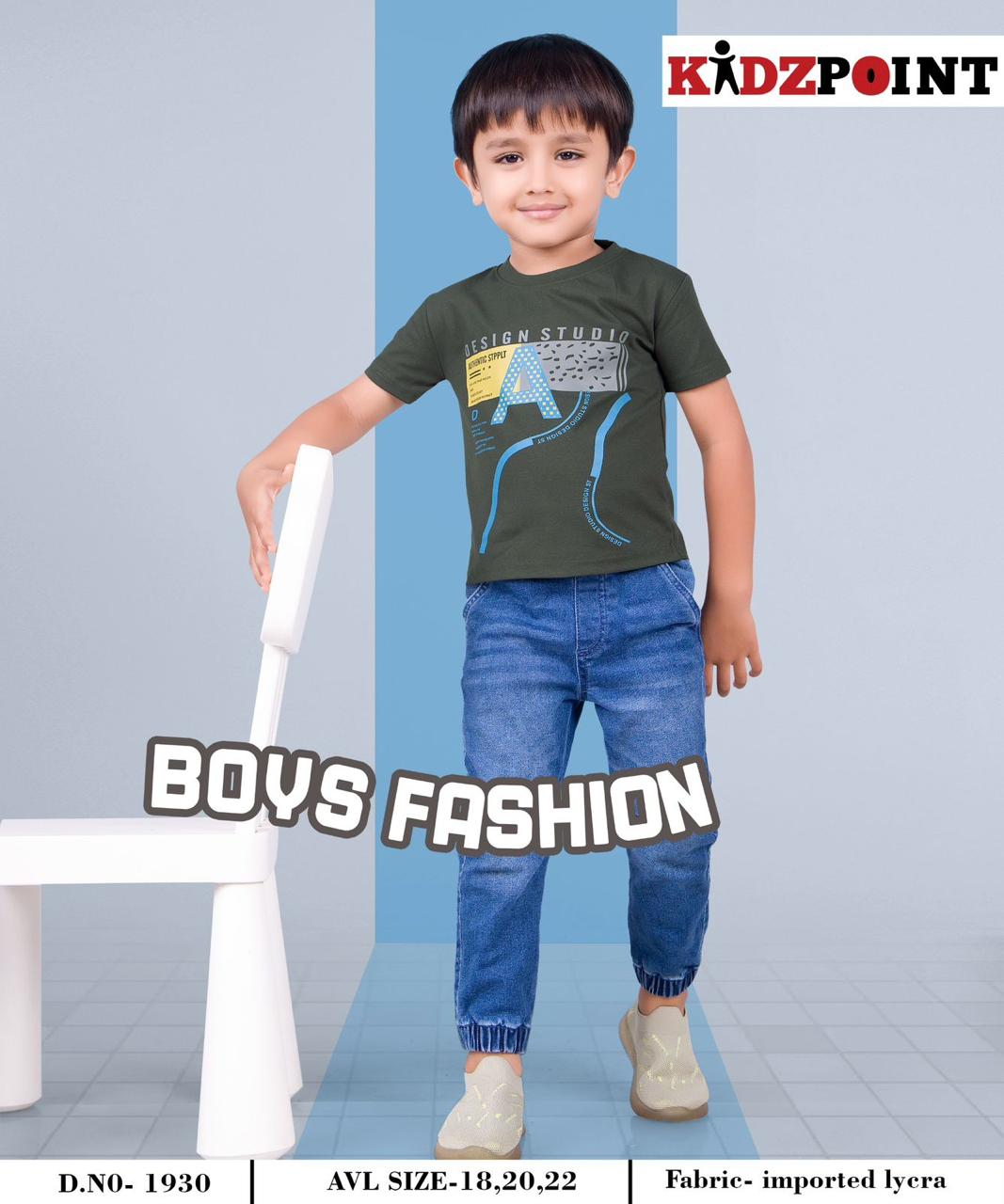 1930 Kidzpoint Imported Boys Tshirt Exporter Gujarat