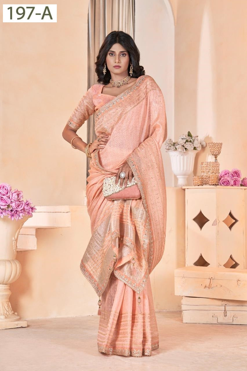 197 Sumitra Linen Sarees Wholesaler India