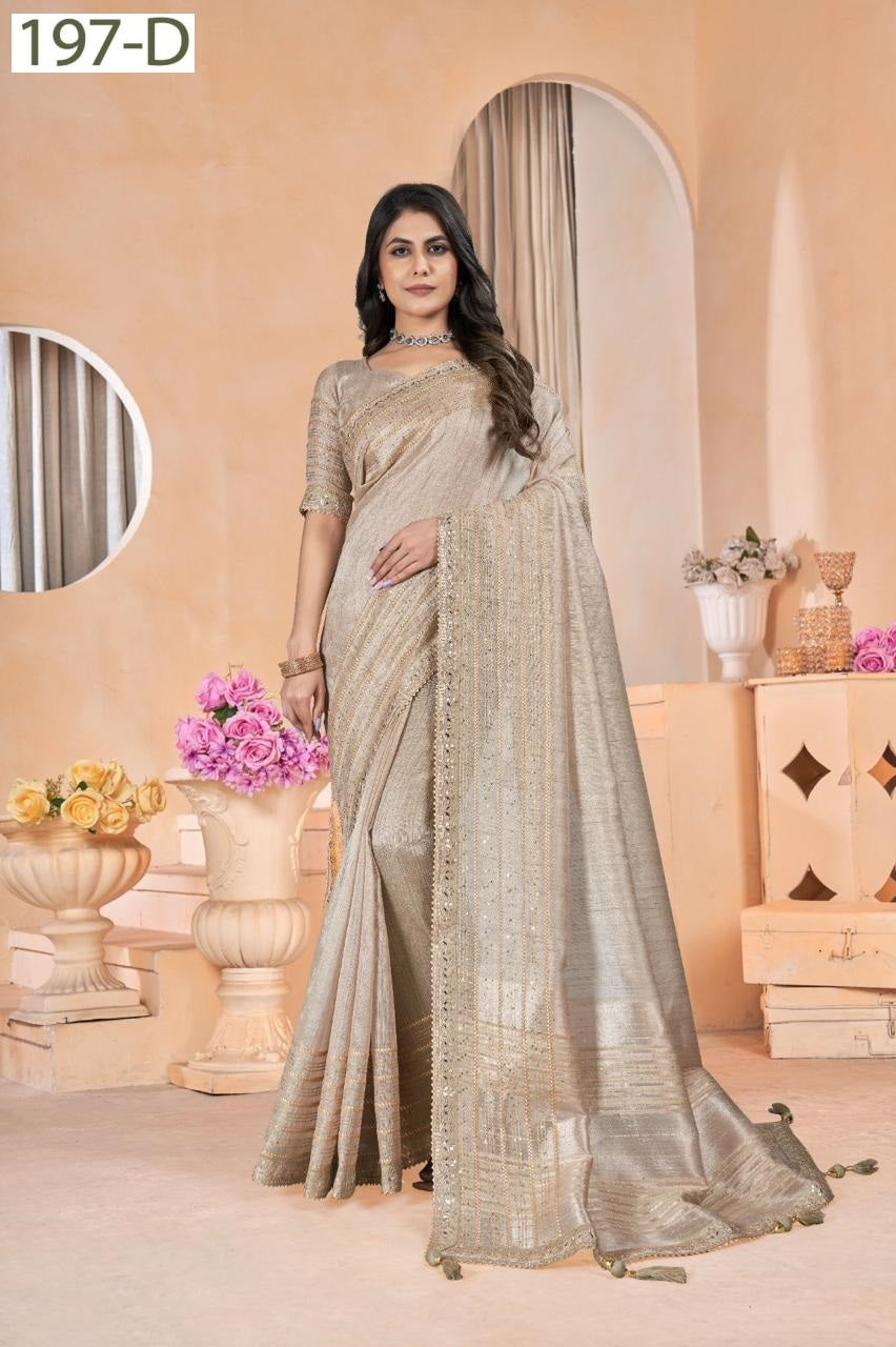 197 Sumitra Linen Sarees Wholesaler India