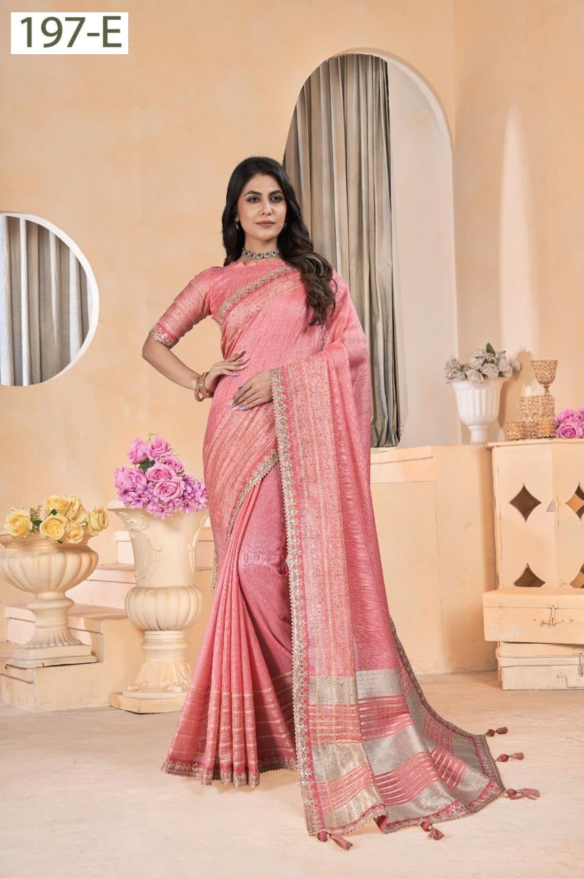 197 Sumitra Linen Sarees Wholesaler India