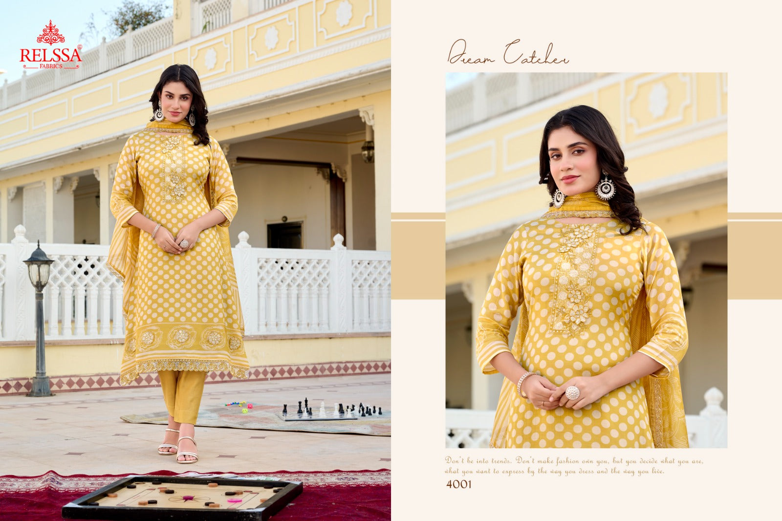 1St Choice Vol 4 Relssa Fabrics Cotton Pant Style Suits Manufacturer Ahmedabad