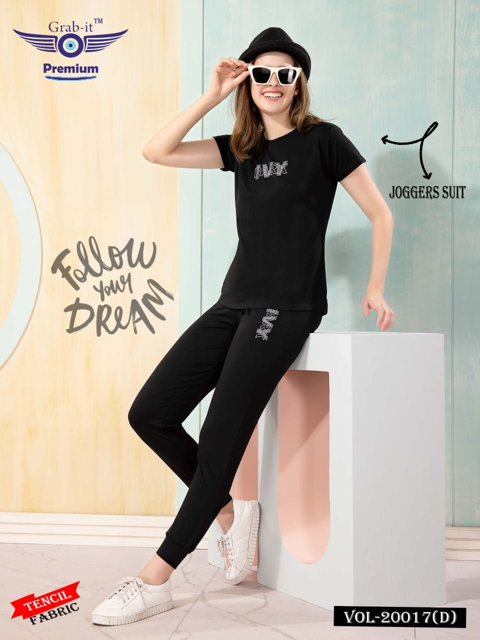 20017 D Grab It Tencil Joggers Night Suits Manufacturer Gujarat