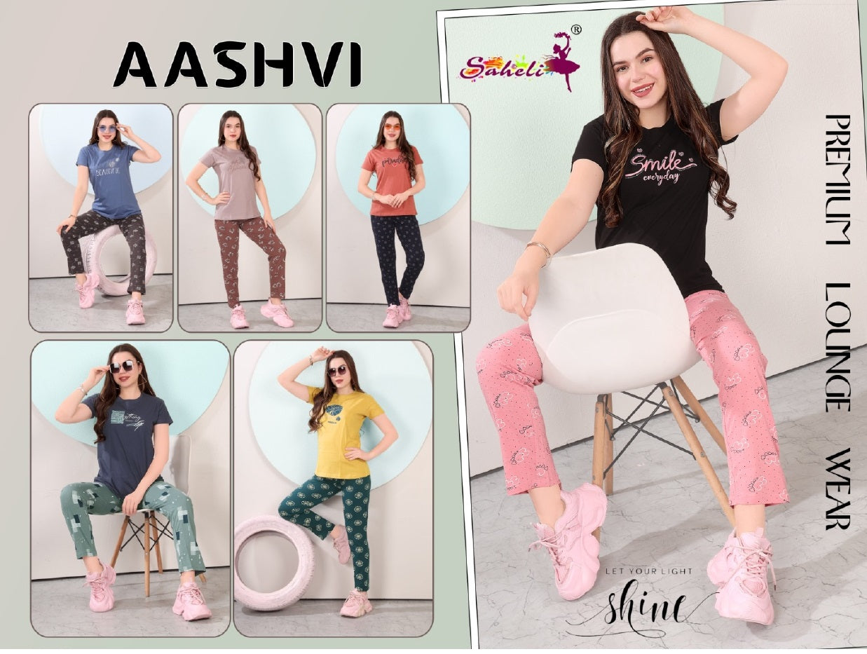 2001 Aashvi Saheli Pyjama Night Suits Exporter Gujarat