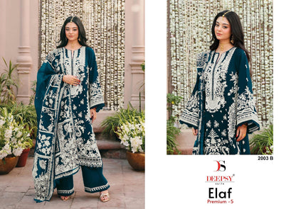 2003 Abcd Elaf 5 Deepsy Cotton Pakistani Patch Work Suits Supplier