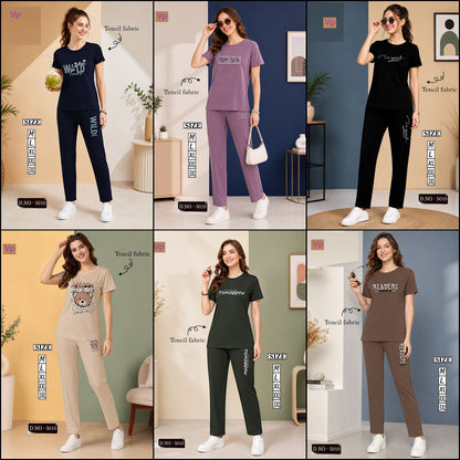 2007 Design 5010 Vp Tencil Pyjama Night Suits Supplier Ahmedabad