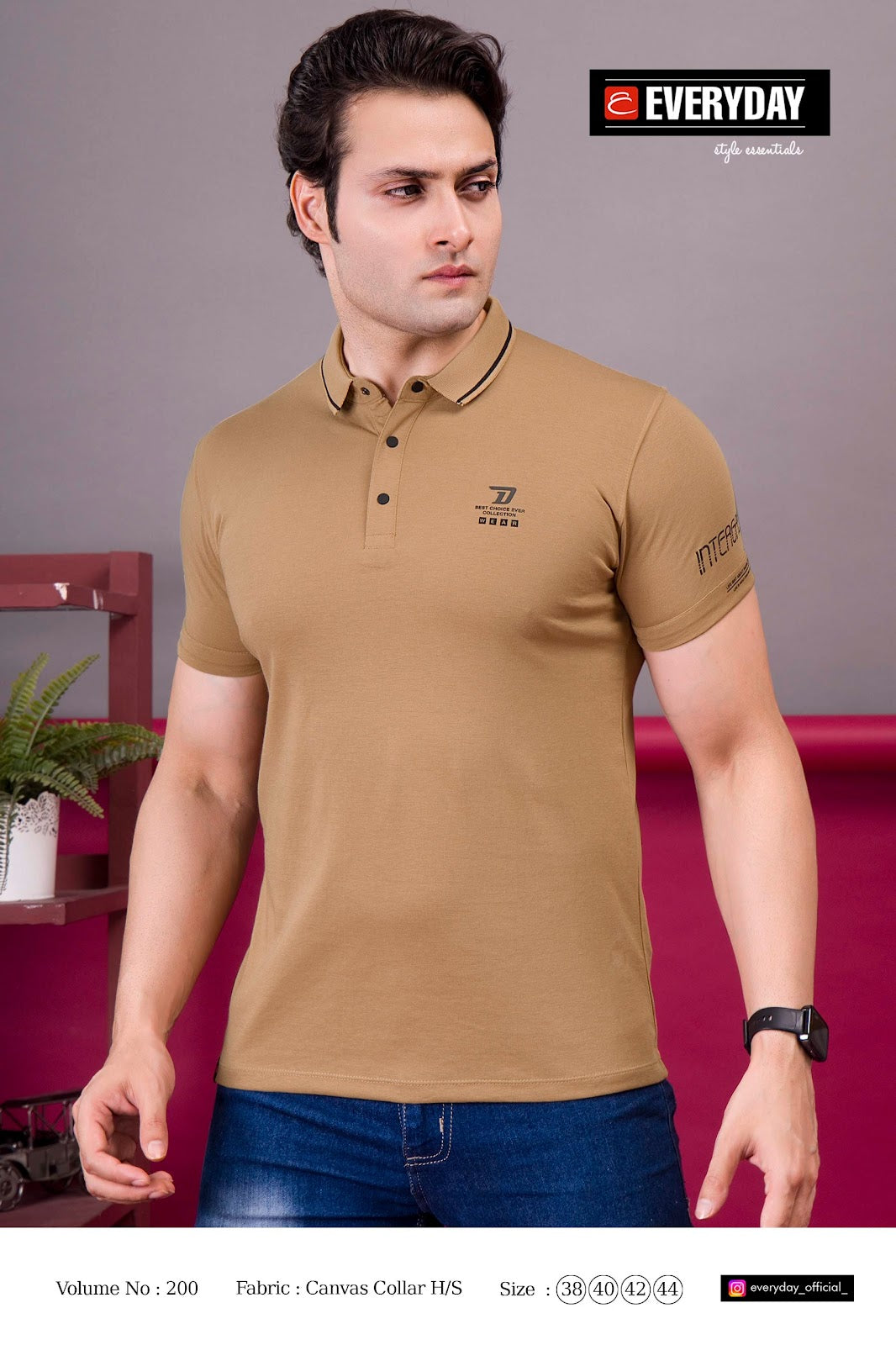 200 Everyday Canvas Mens Tshirts Exporter Gujarat