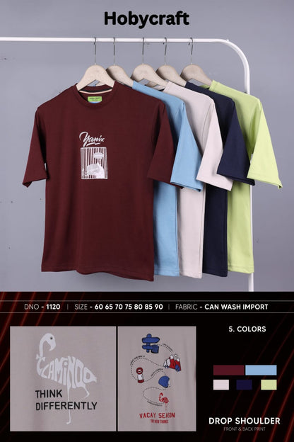 200 Gsm Design 1120 Hobycraft Canvas Boys Tshirt Wholesale Price