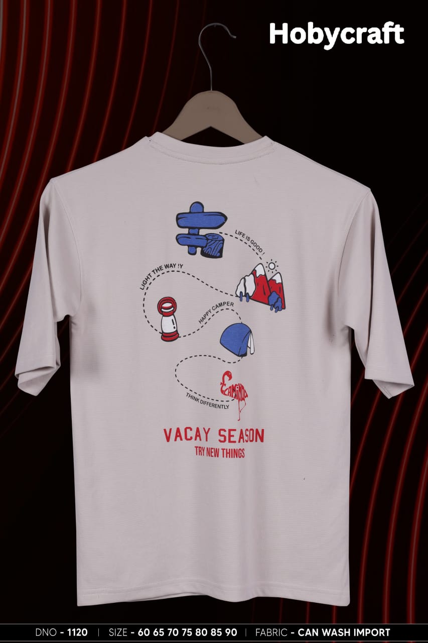 200 Gsm Design 1120 Hobycraft Canvas Boys Tshirt Wholesale Price