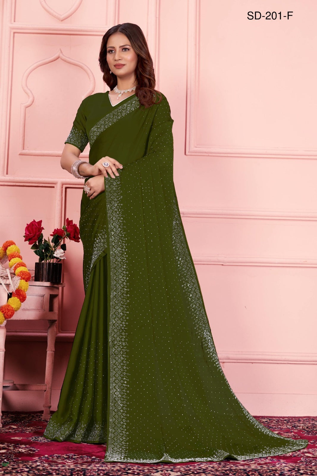 201 Suma Designer Rangoli Sarees