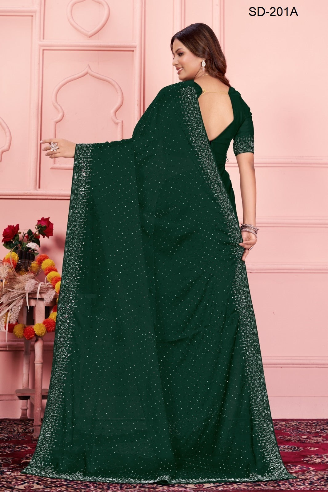 201 Suma Designer Rangoli Sarees