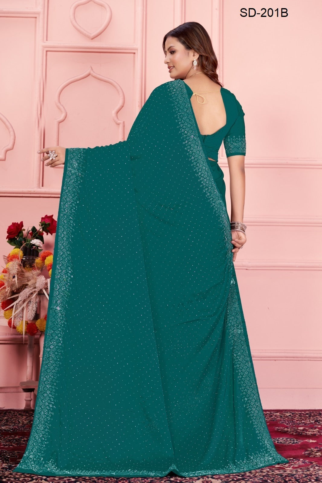 201 Suma Designer Rangoli Sarees