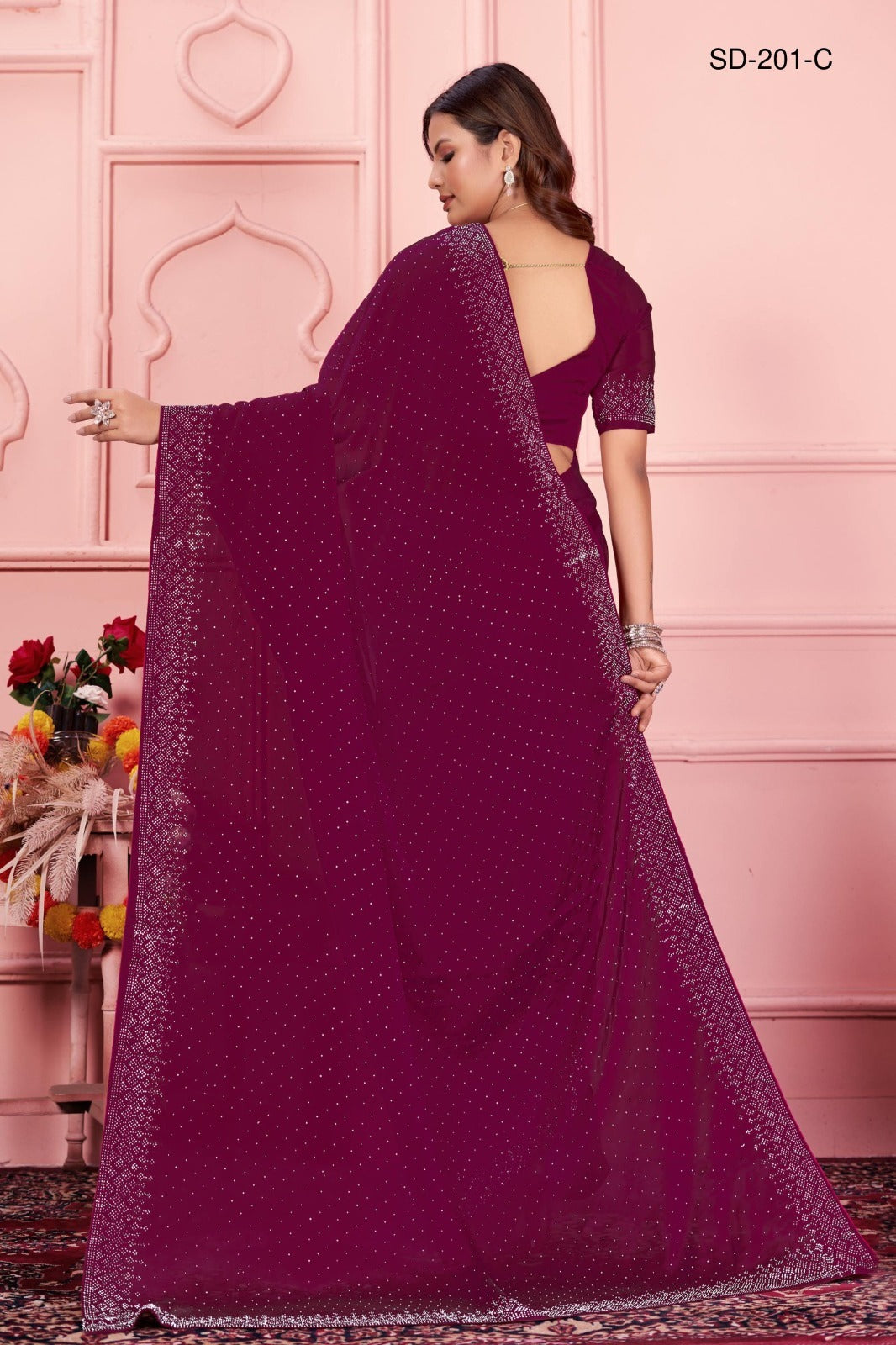 201 Suma Designer Rangoli Sarees