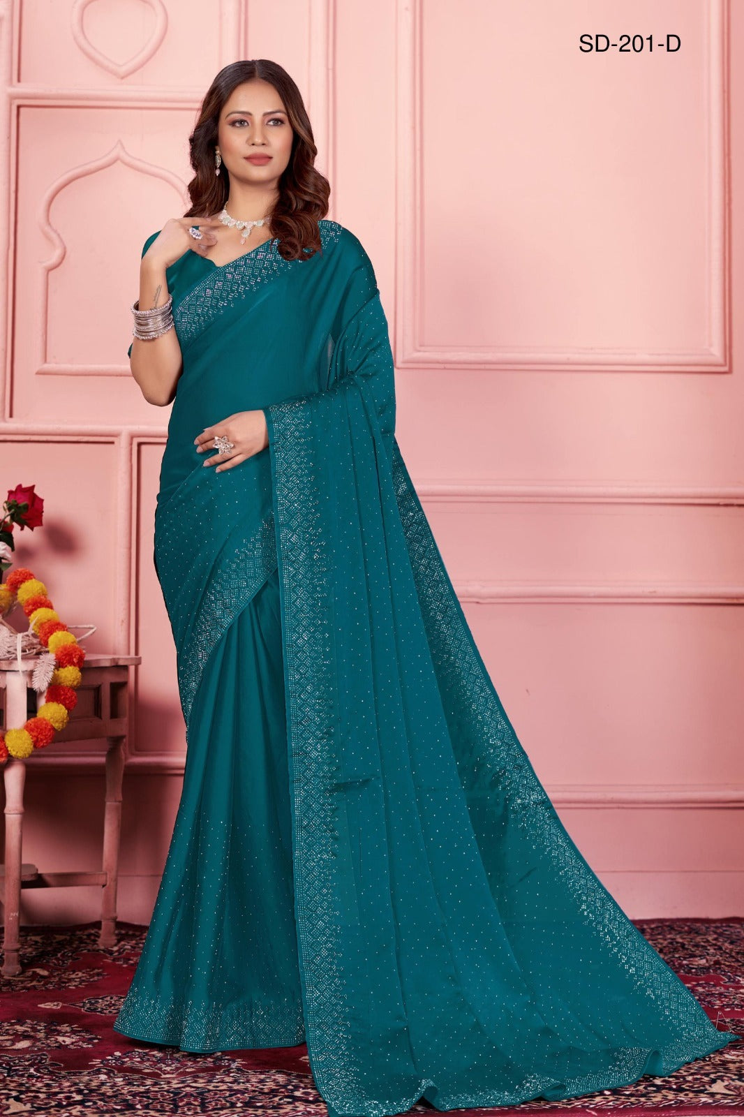 201 Suma Designer Rangoli Sarees