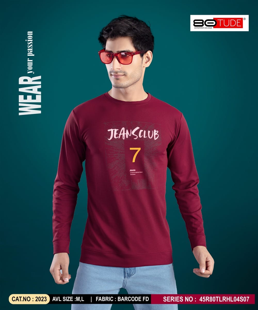 2023 80Tude Mens Tshirts Manufacturer Ahmedabad