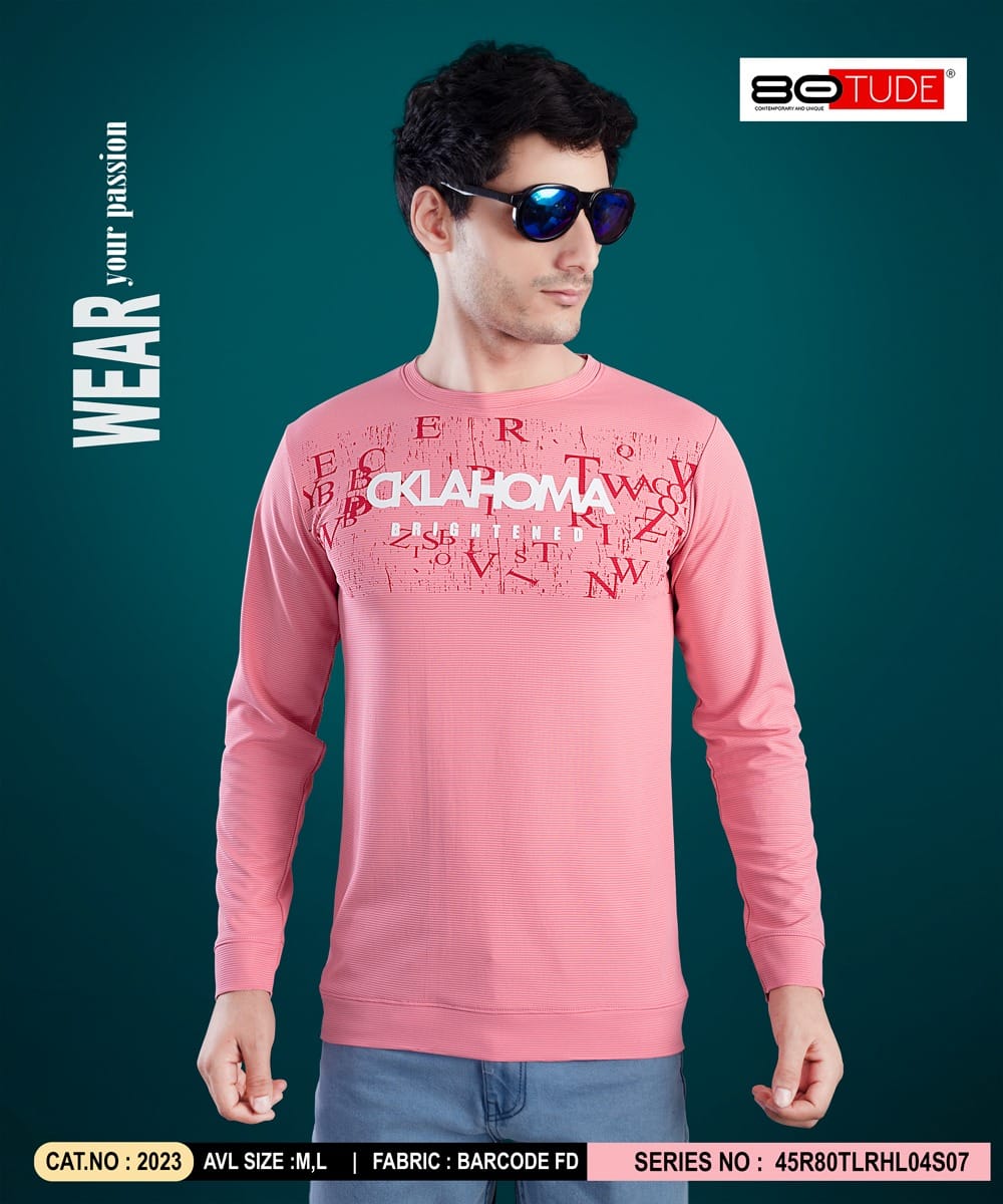 2023 80Tude Mens Tshirts Manufacturer Ahmedabad