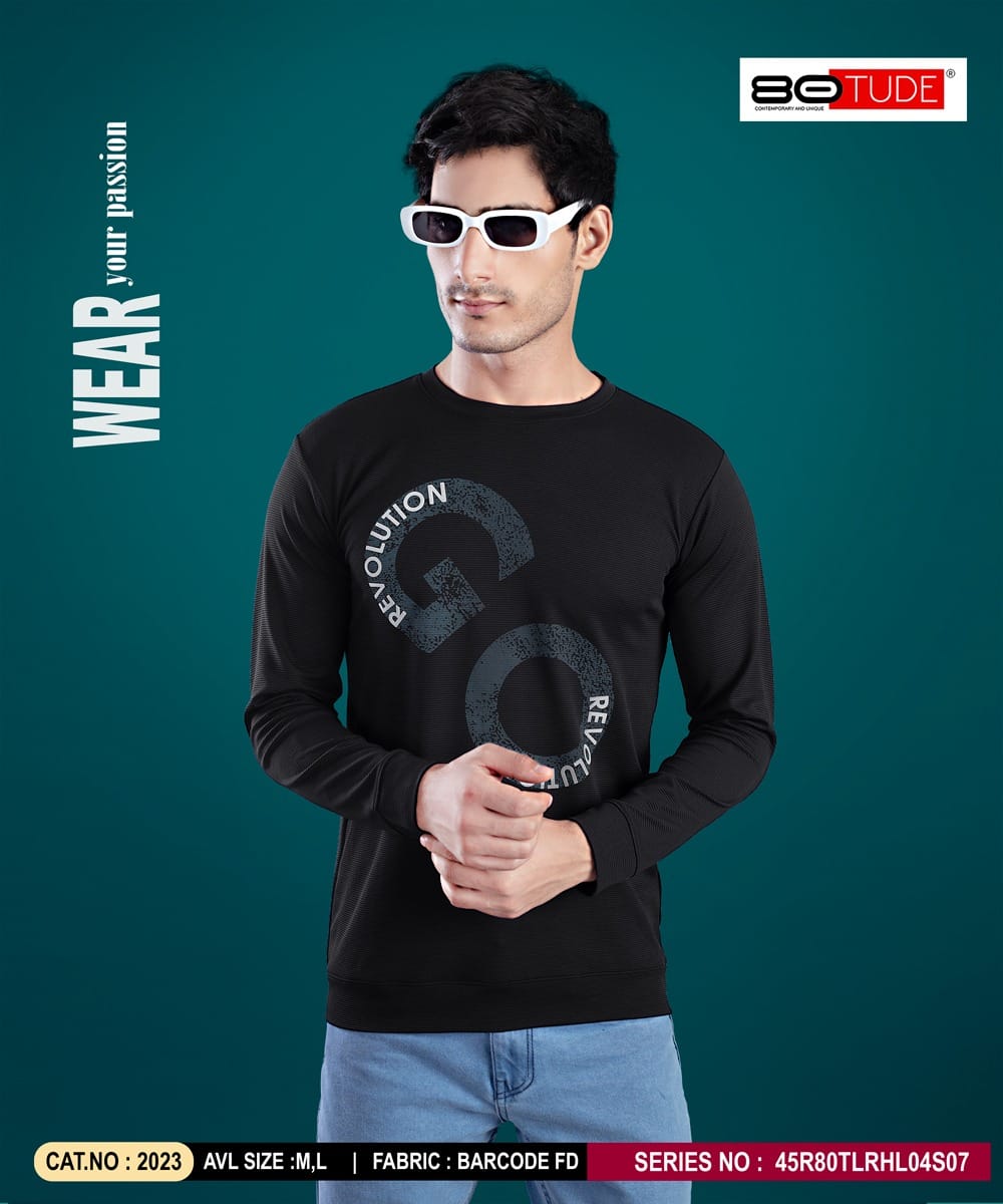 2023 80Tude Mens Tshirts Manufacturer Ahmedabad