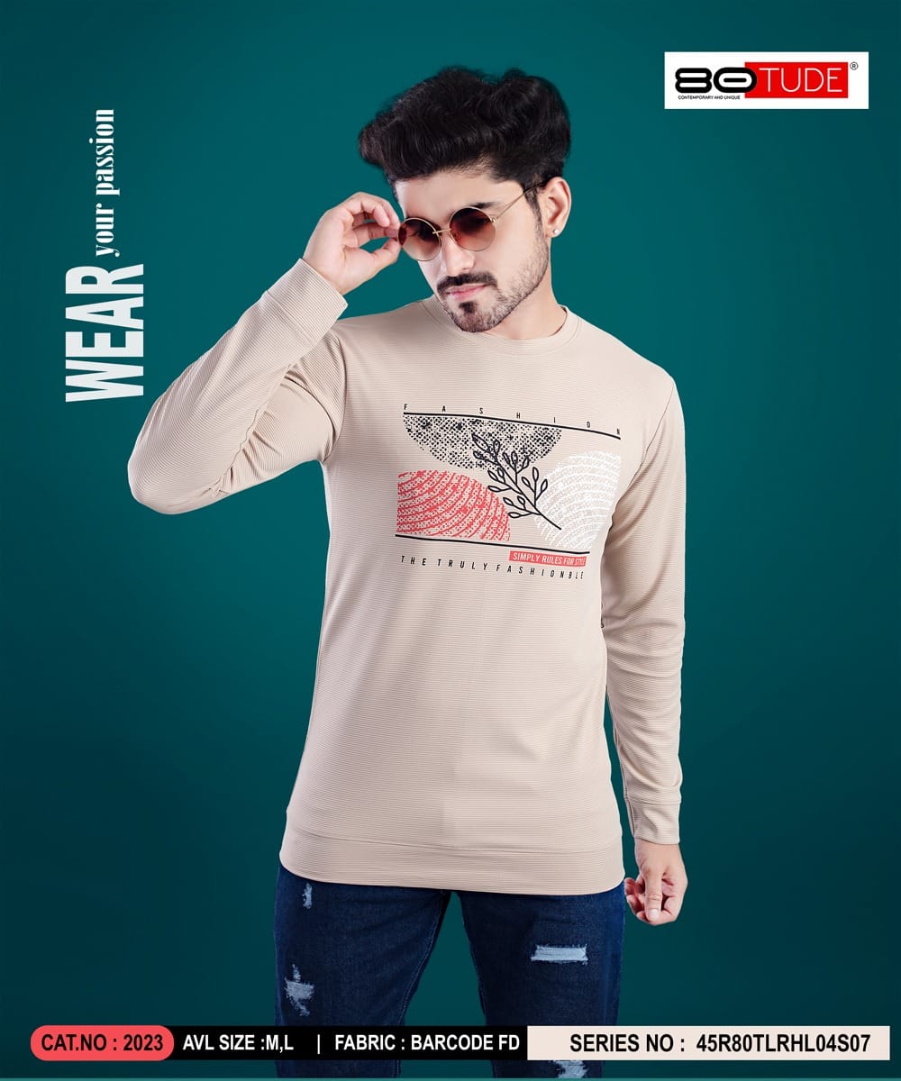 2023 80Tude Mens Tshirts Manufacturer Ahmedabad