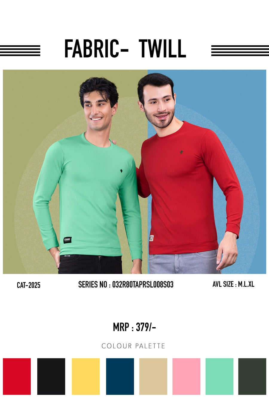 2025 80Tude Twill Mens Tshirts Wholesale Price