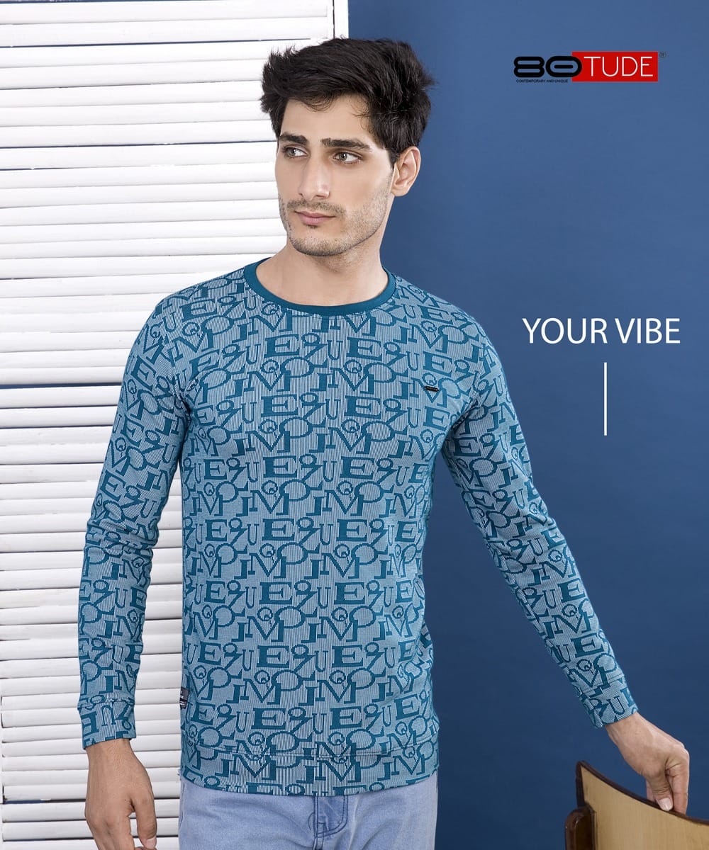 2027 80Tude Cotton Mens Tshirts Manufacturer India