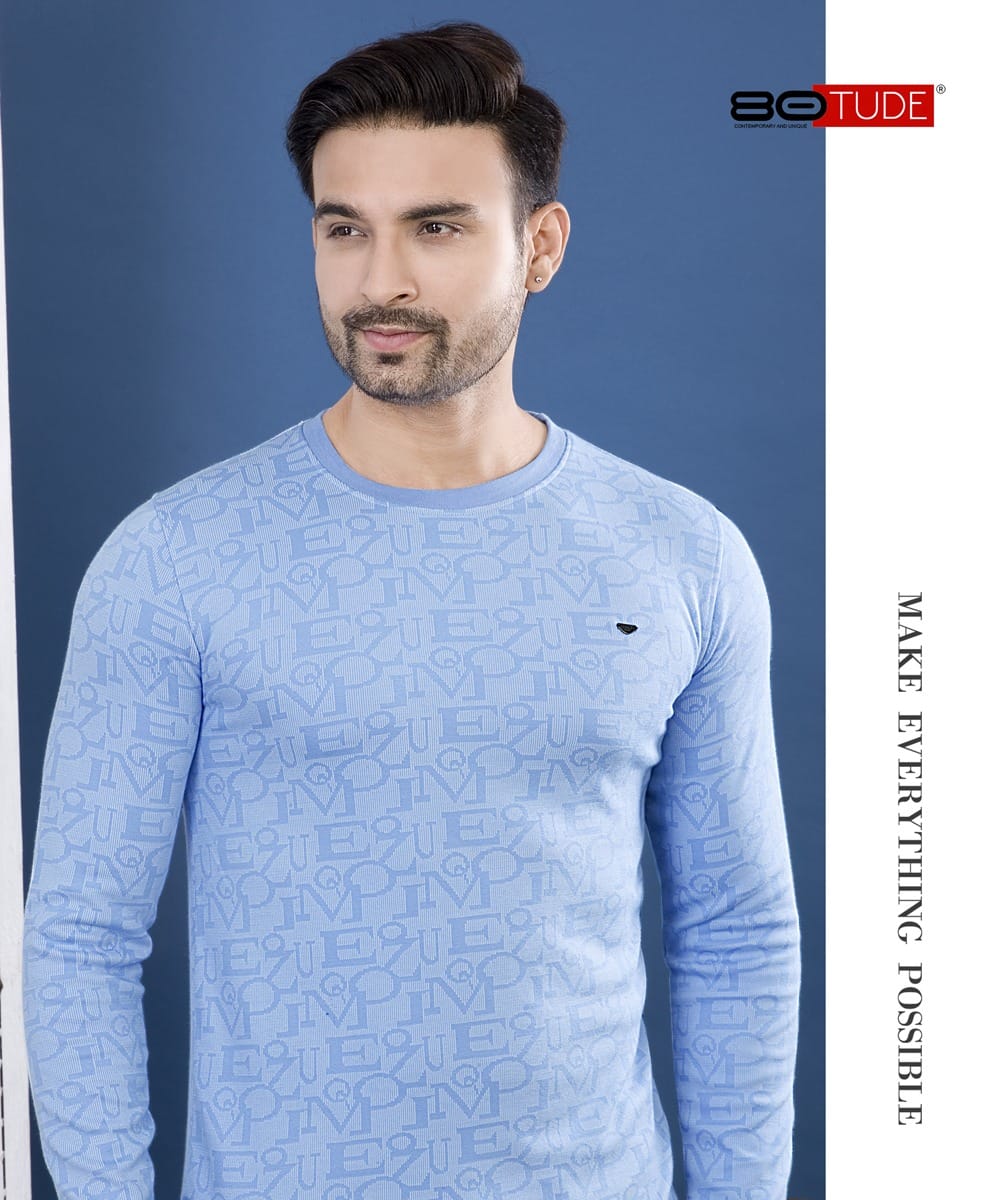 2027 80Tude Cotton Mens Tshirts Manufacturer India