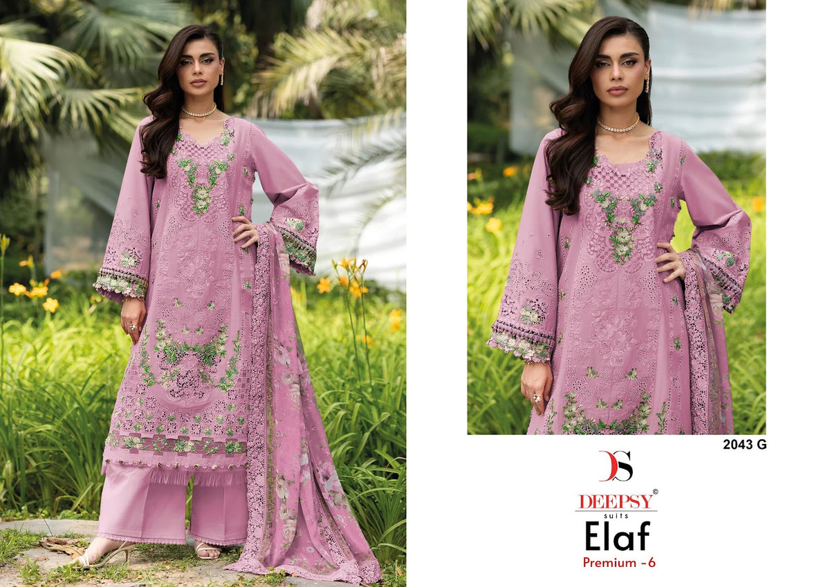 2043 Efgh Elaf 6 Deepsy Cotton Pakistani Patch Work Suits Manufacturer Gujarat