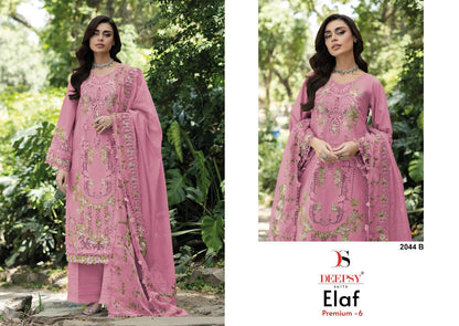 2044 Abcd Elaf 6 Deepsy Cotton Pakistani Patch Work Suits Wholesale