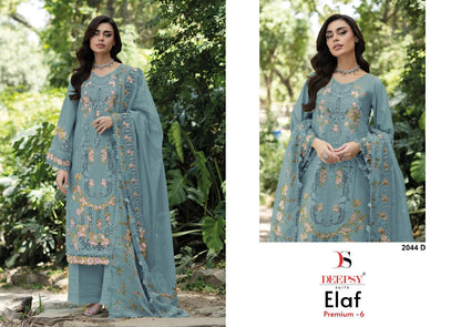 2044 Abcd Elaf 6 Deepsy Cotton Pakistani Patch Work Suits Wholesale
