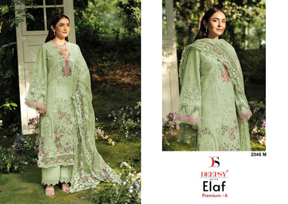2046 Mnopq Elaf 6 Deepsy Cotton Pakistani Patch Work Suits Supplier Ahmedabad