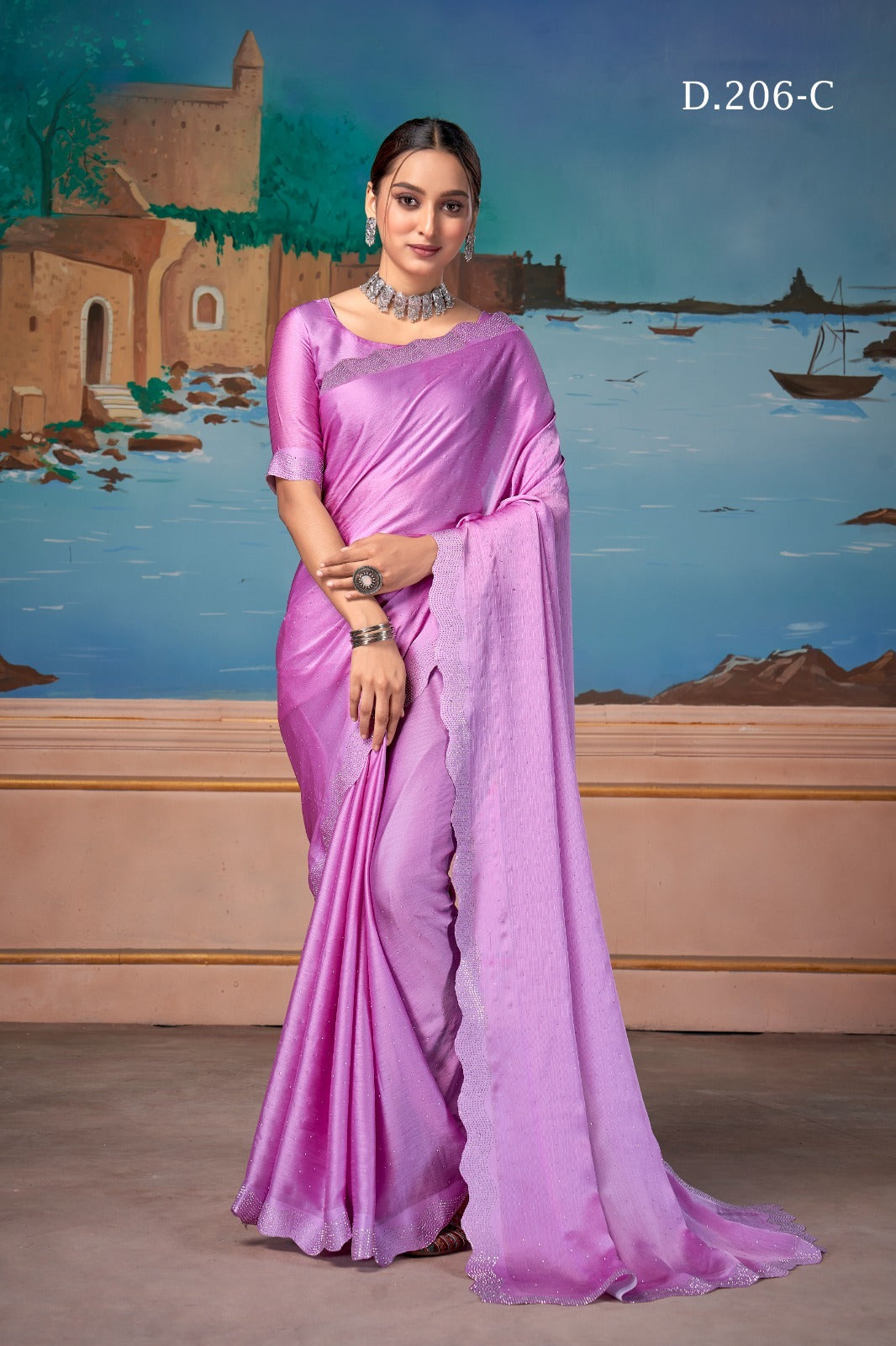 206 Suma Designer Chiffon Sarees