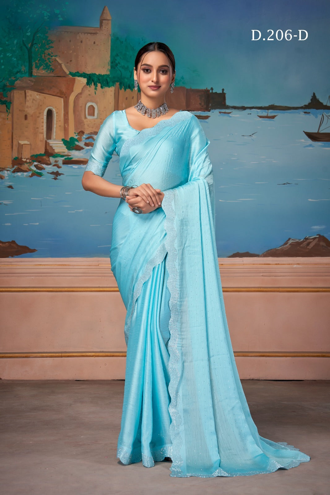 206 Suma Designer Chiffon Sarees