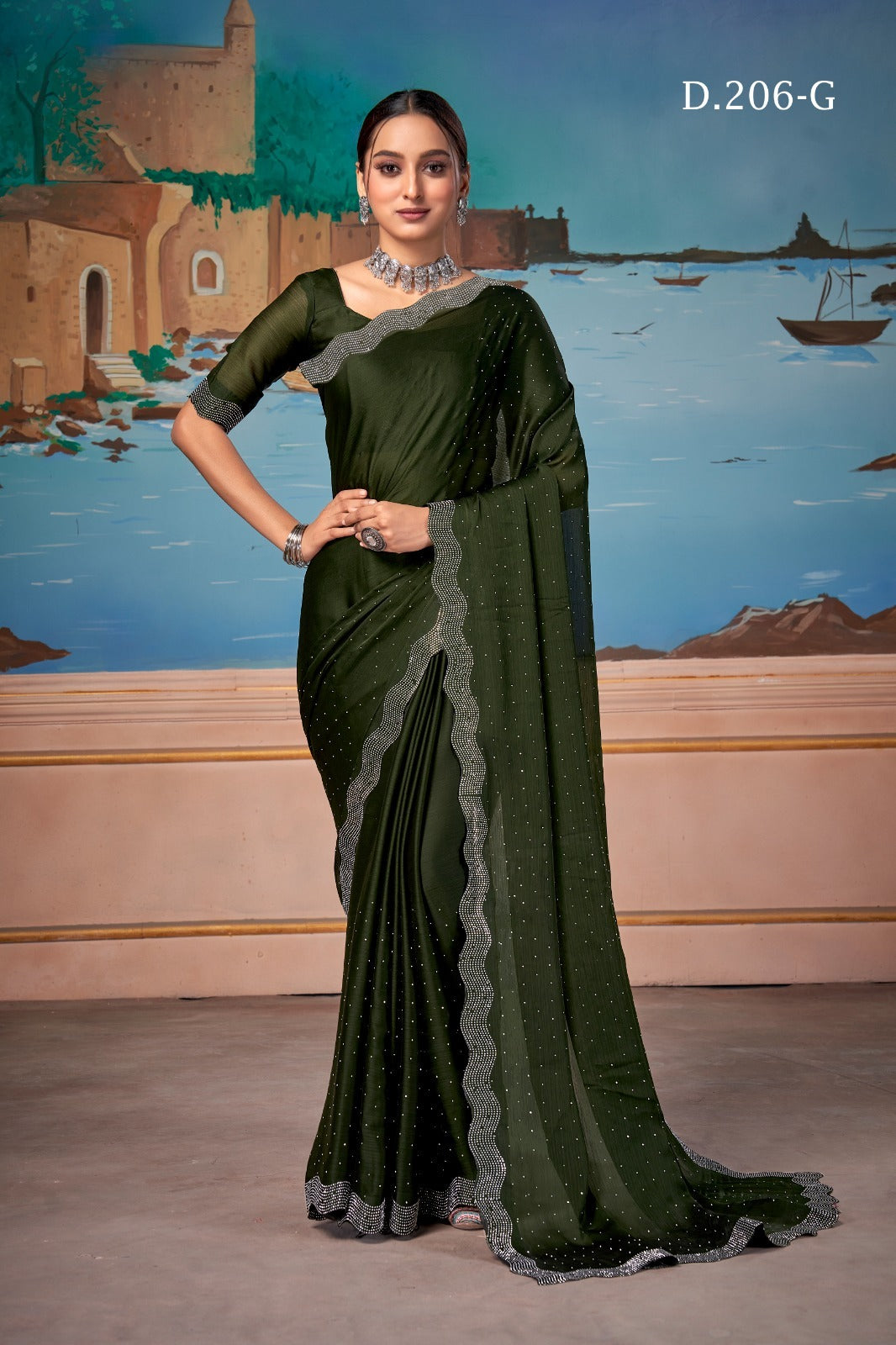 206 Suma Designer Chiffon Sarees