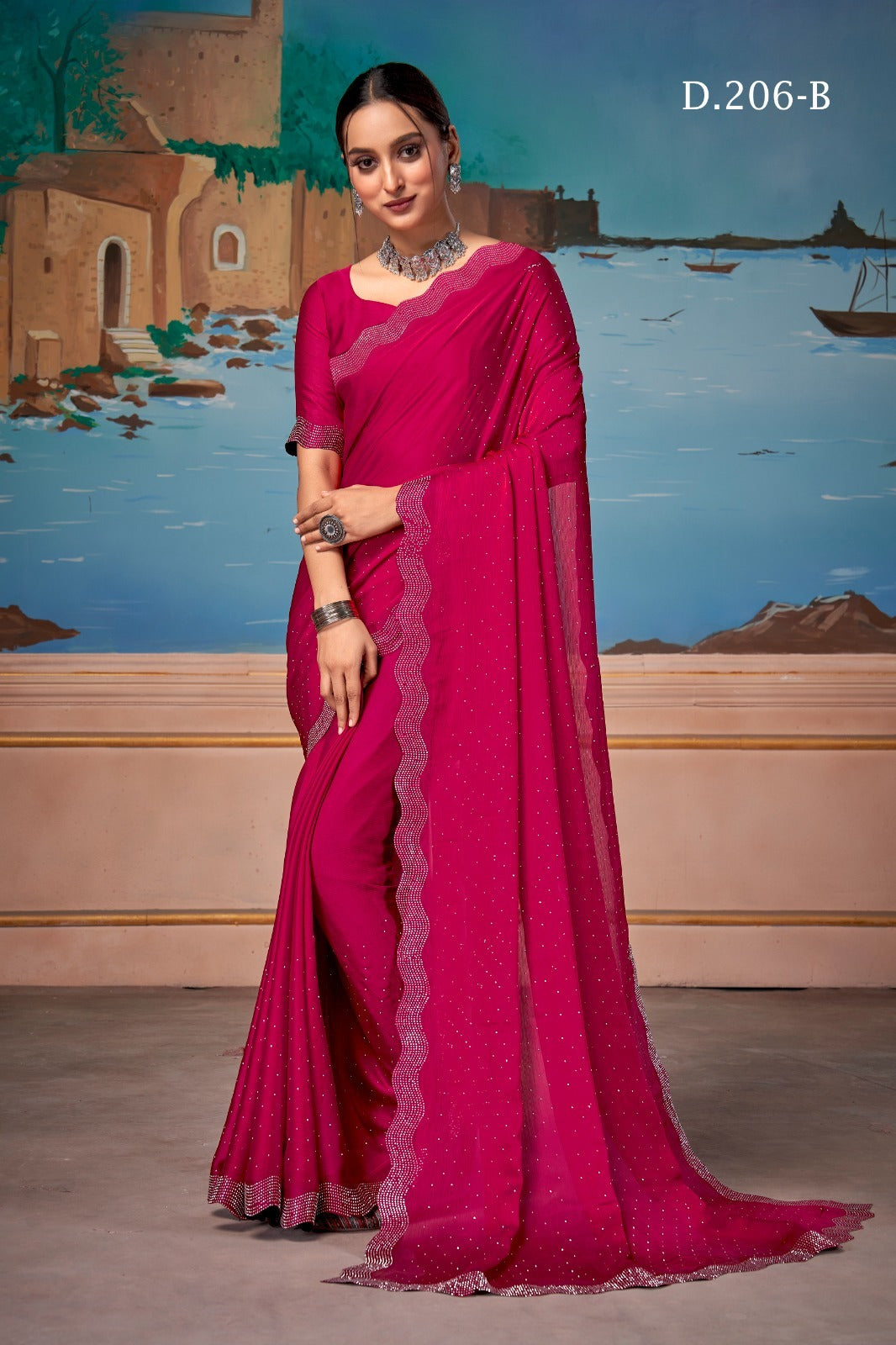 206 Suma Designer Chiffon Sarees