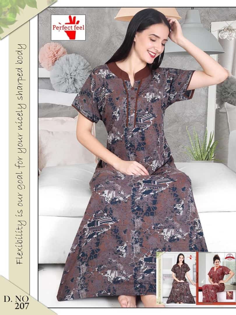 207 Perfect Feel Alpine Night Gowns Supplier Gujarat