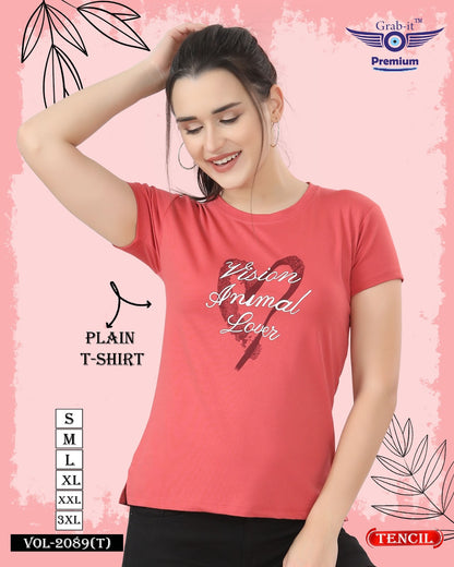 2089 T Grab It Tencil Women Tshirt Manufacturer Gujarat