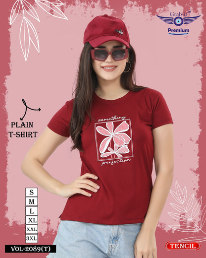 2089 T Grab It Tencil Women Tshirt Manufacturer Gujarat