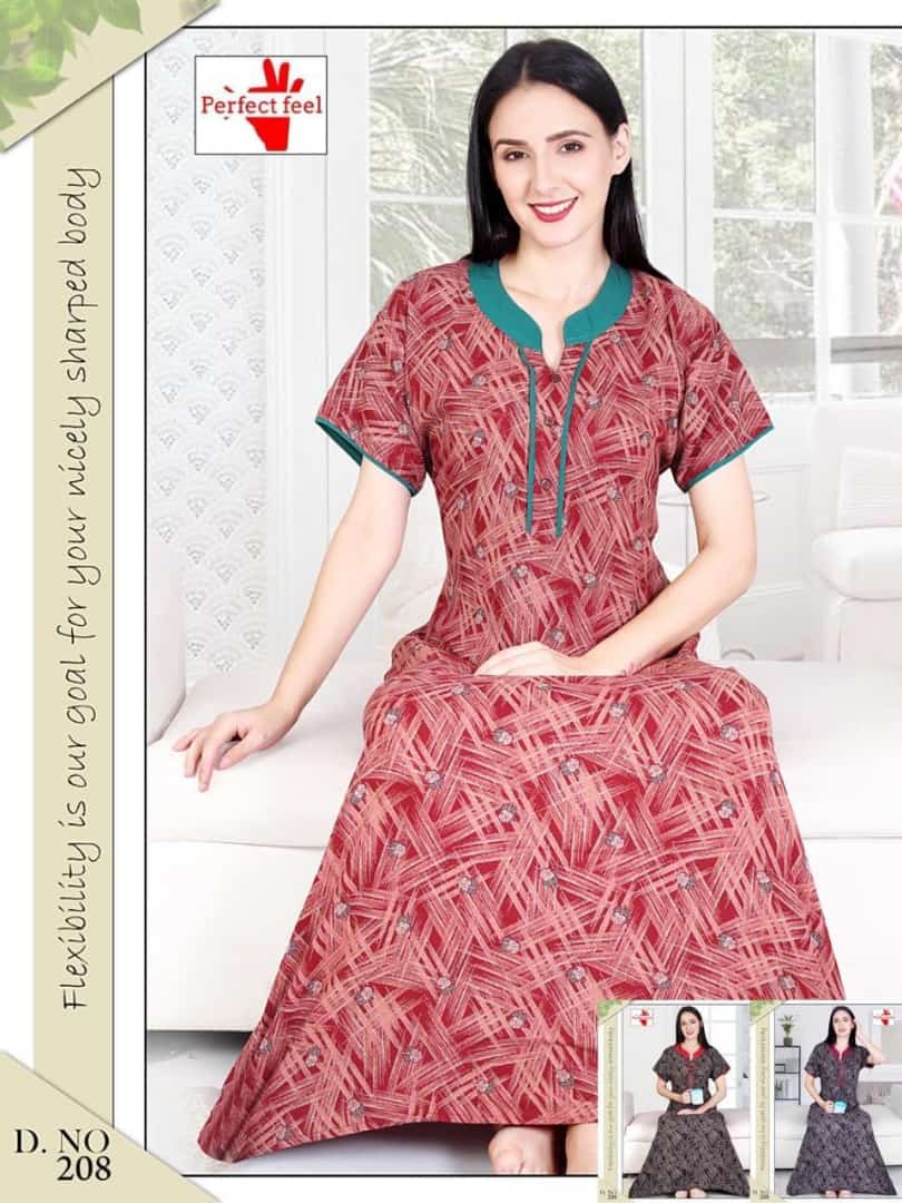 208 Perfect Feel Alpine Night Gowns Manufacturer Gujarat