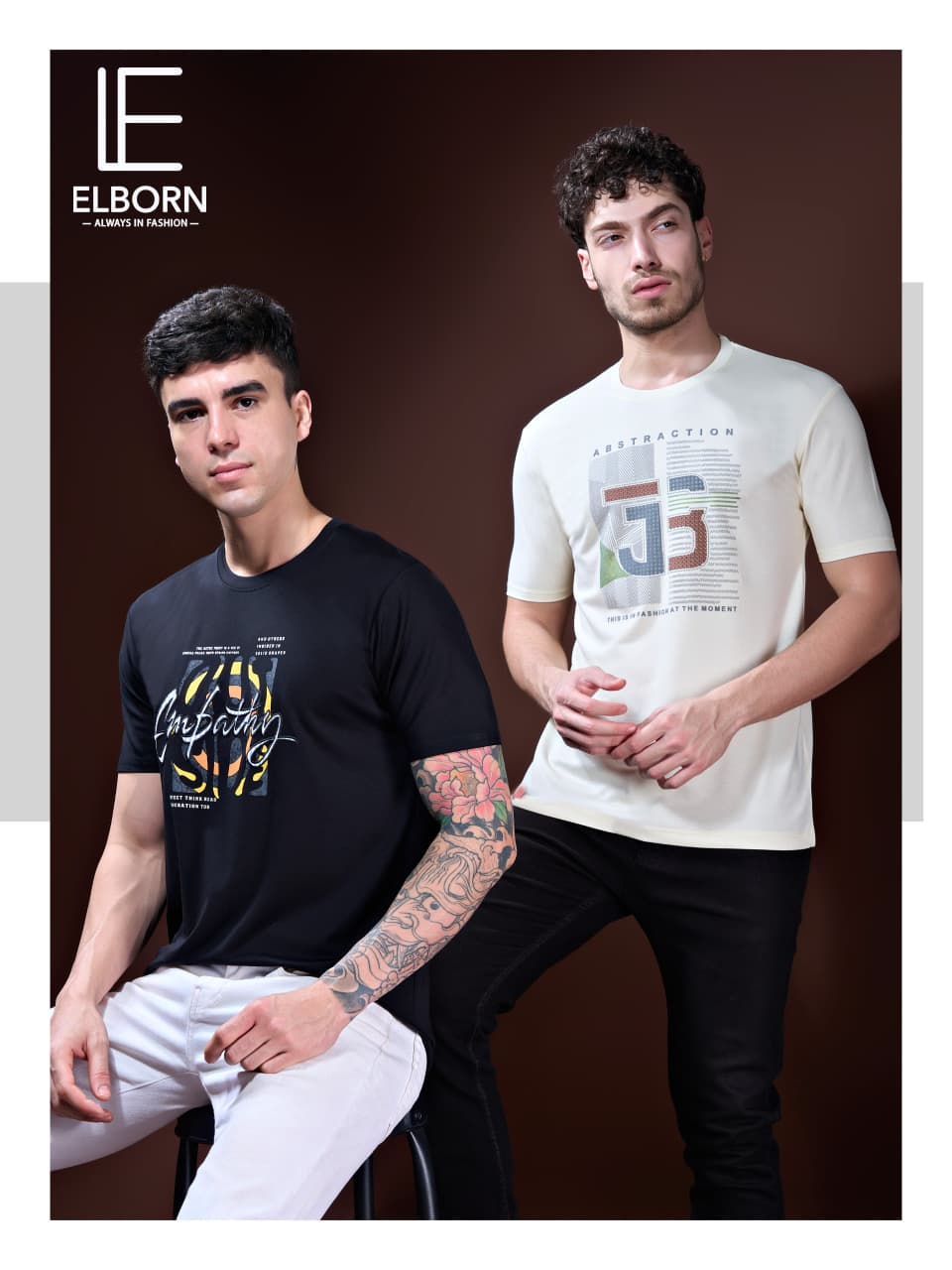 Eb Pv 2010 Elborn Tencil Lycra Mens Tshirts Supplier Gujarat