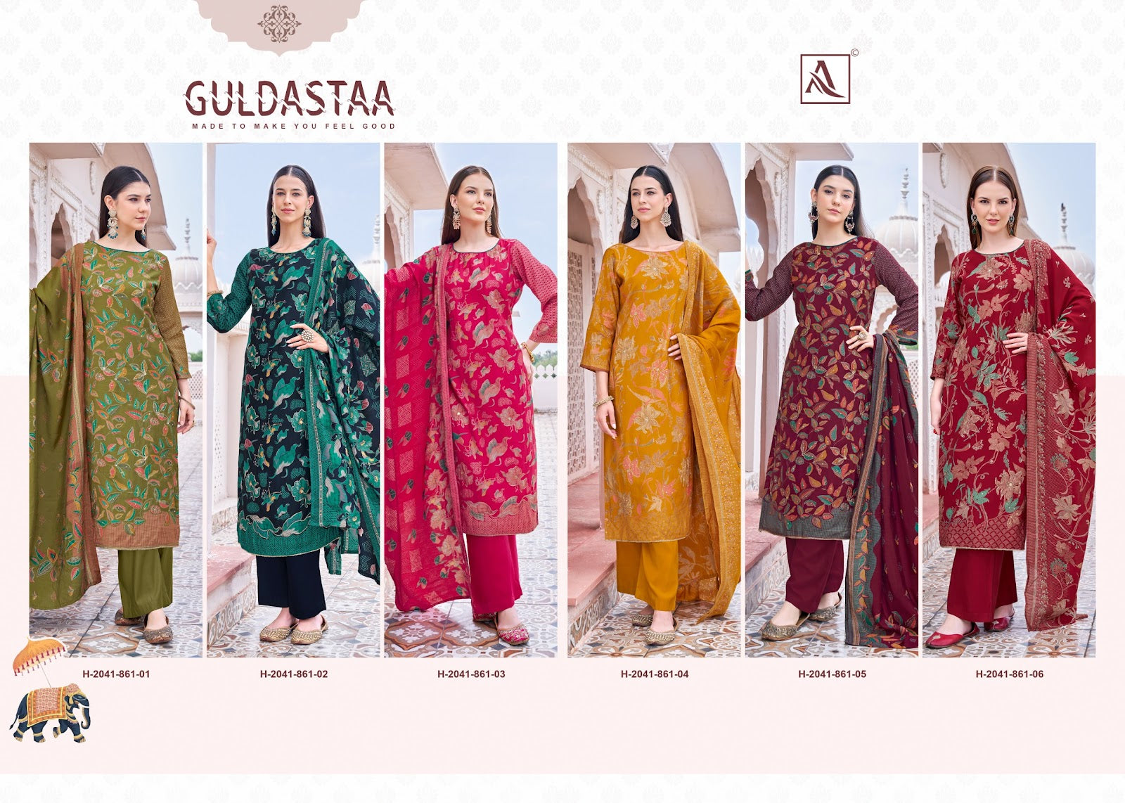 Guldastaa Alok Modal Karachi Salwar Suits Exporter