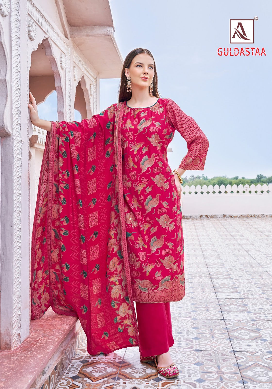 Guldastaa Alok Modal Karachi Salwar Suits Exporter