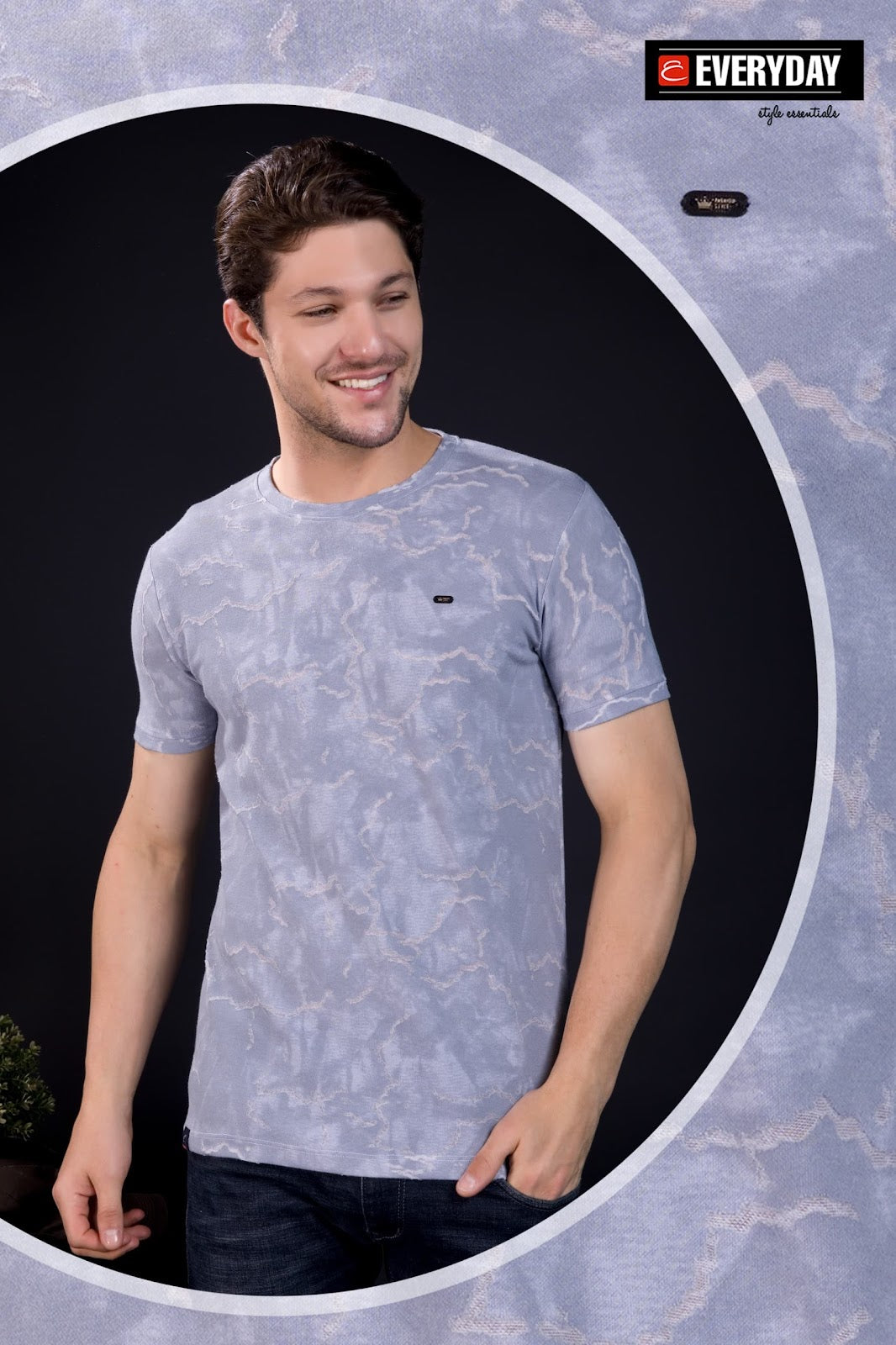 210-220 Gsm Vol 747 Everyday Imported Mens Tshirts Exporter India